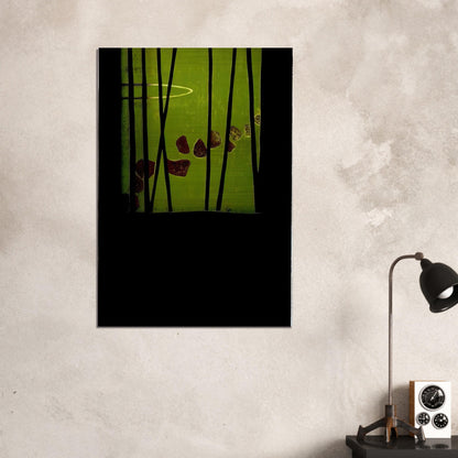 Small Garden - 1967 - Hiroyuki Tajima Brushed Aluminum Print - 70x100 cm / 28x40 inches | Hiroyuki Tajima Aluminum Print | Hiroyuki Tajima Prints