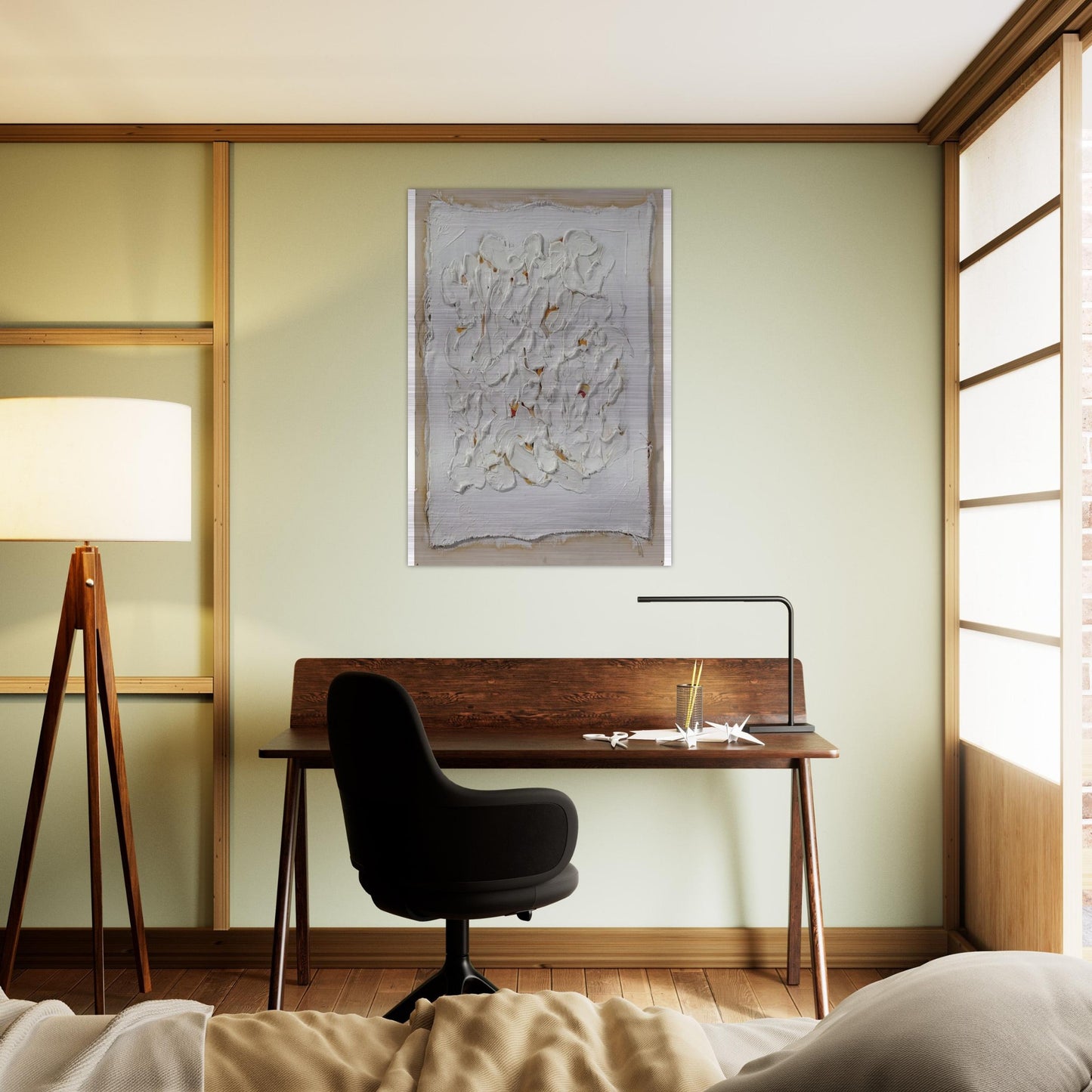 Untitled - Minimalism - Robert Ryman Brushed Aluminum Print - 70x100 cm / 28x40 inches | Robert Ryman Aluminum Print | Robert Ryman Prints