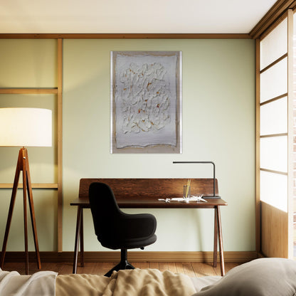 Untitled - Minimalism - Robert Ryman Brushed Aluminum Print - 70x100 cm / 28x40 inches | Robert Ryman Aluminum Print | Robert Ryman Prints