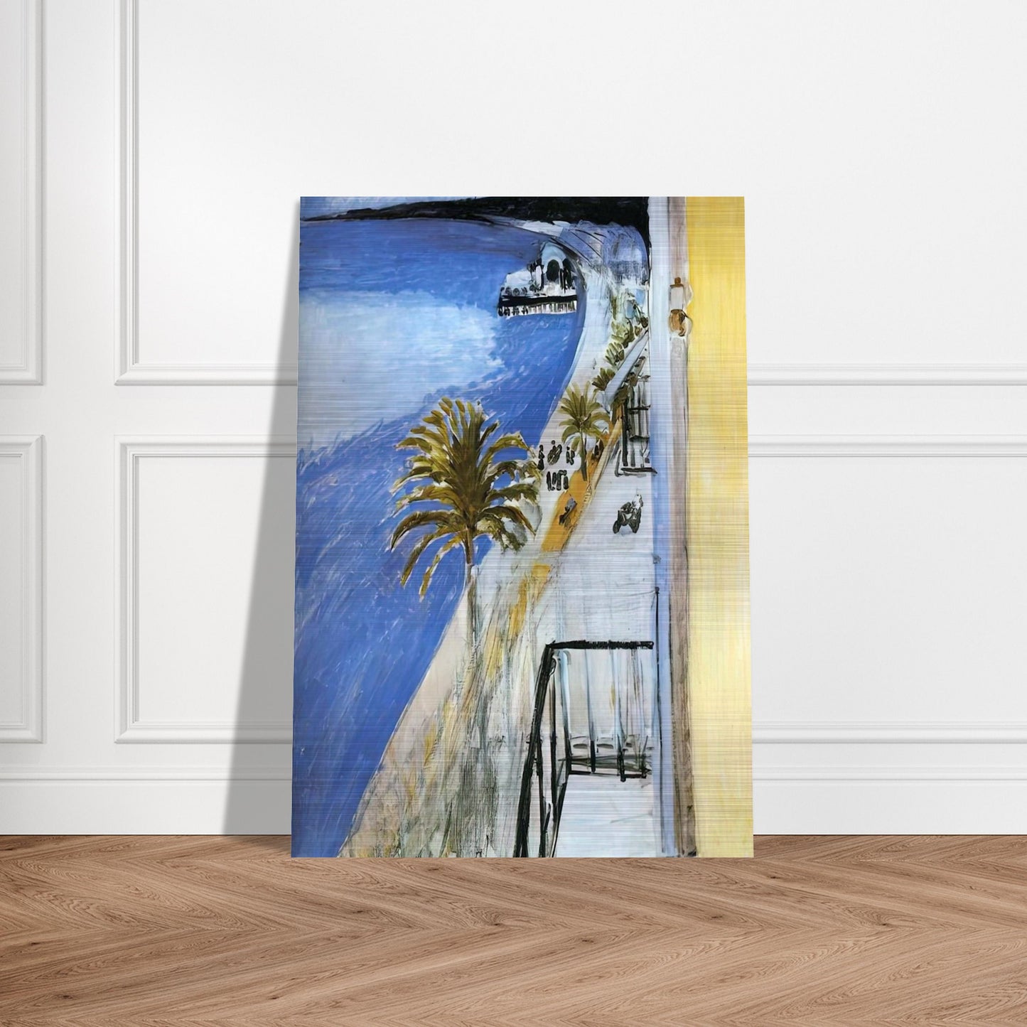 THE BAY OF NICE 1918 - Henri Matisse Brushed Aluminum Print - 70x100 cm / 28x40 inches | Henri Matisse Aluminum Print | Henri Matisse Prints