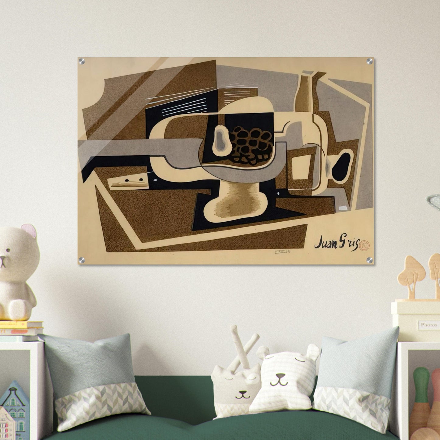 STILL LIFE 1922 - Juan Gris Acrylic Print - 70x100 cm / 28x40″ inches