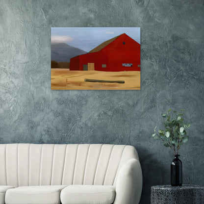 Orange no. 2 1939 - Precisionism - Ralston Crawford Brushed Aluminum Print - 70x100 cm / 28x40 inches | Ralston Crawford Aluminum Print | Ralston Crawford Prints