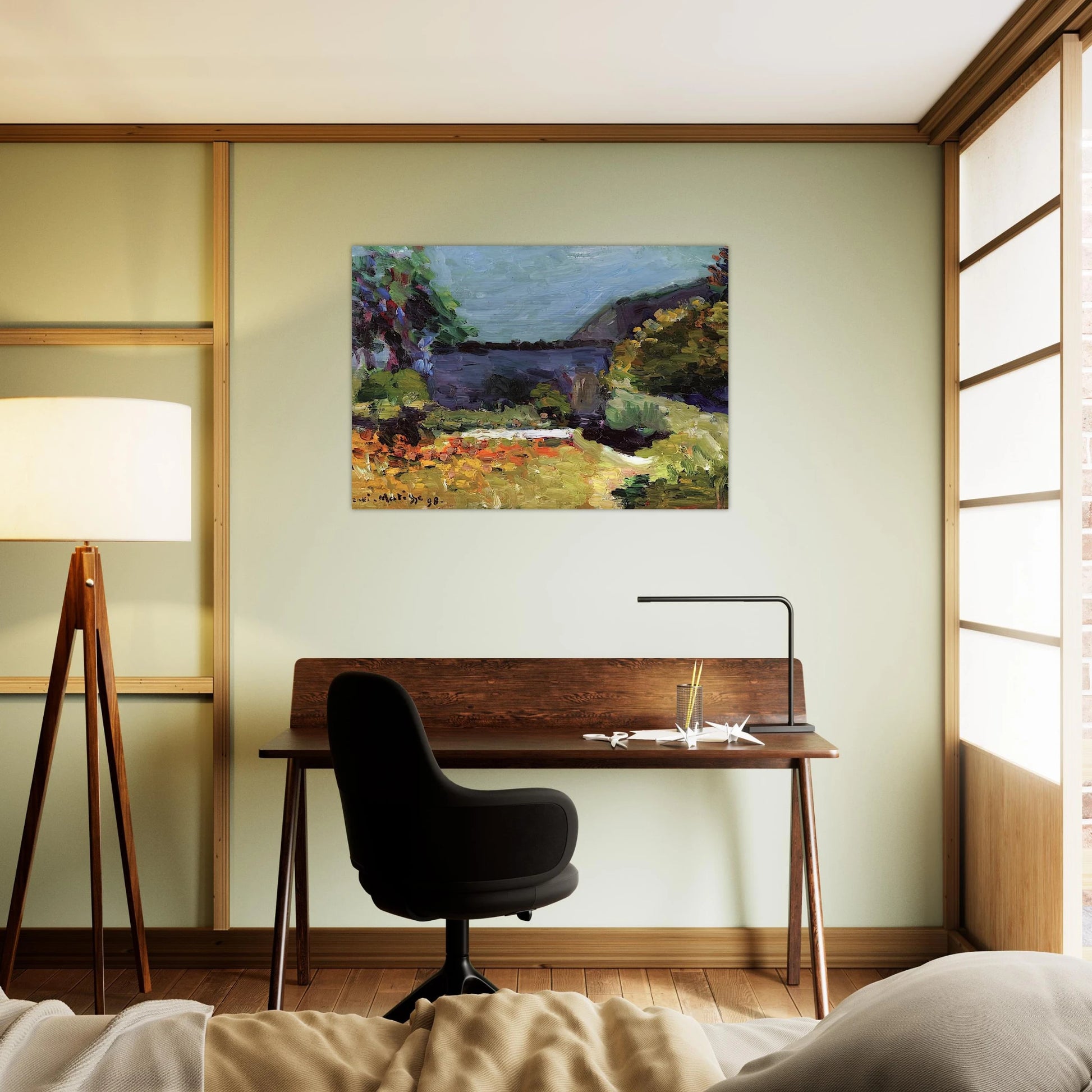 LANDSCAPE 1898 - Henri Matisse Brushed Aluminum Print - 70x100 cm / 28x40 inches | Henri Matisse Aluminum Print | Henri Matisse Prints