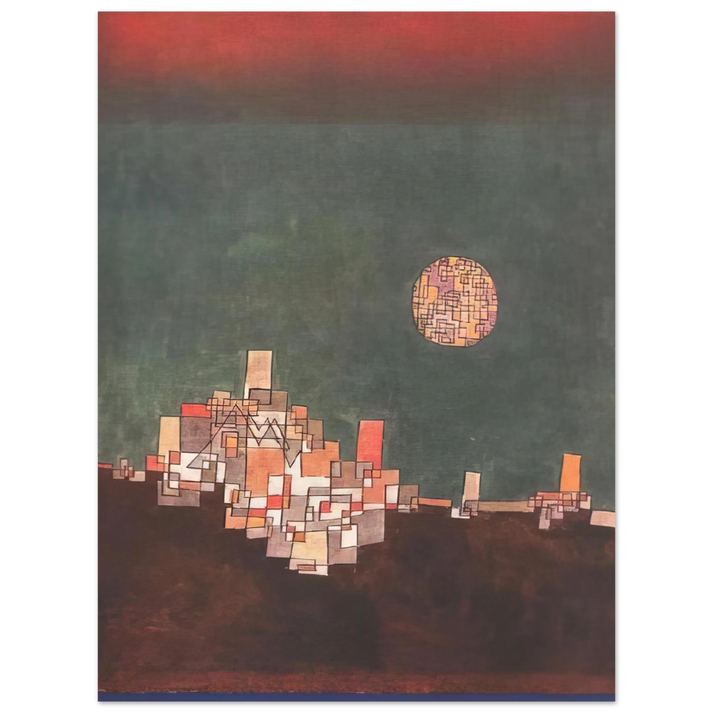 Paul Klee - CHOSEN SITE 1940  75x100 cm / 30x40inches Fine Art Poster