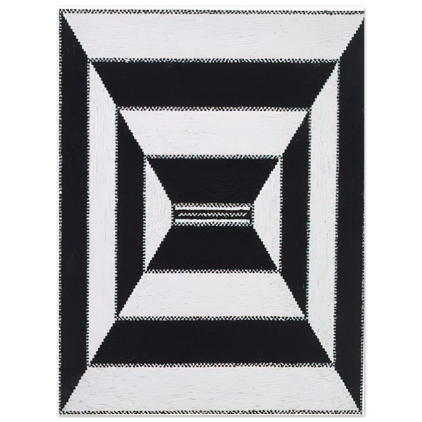 Alfred Jensen - The Acrobatic Rectangle, Per Six - 1967  75x100 cm / 30x40inches Fine Art Poster