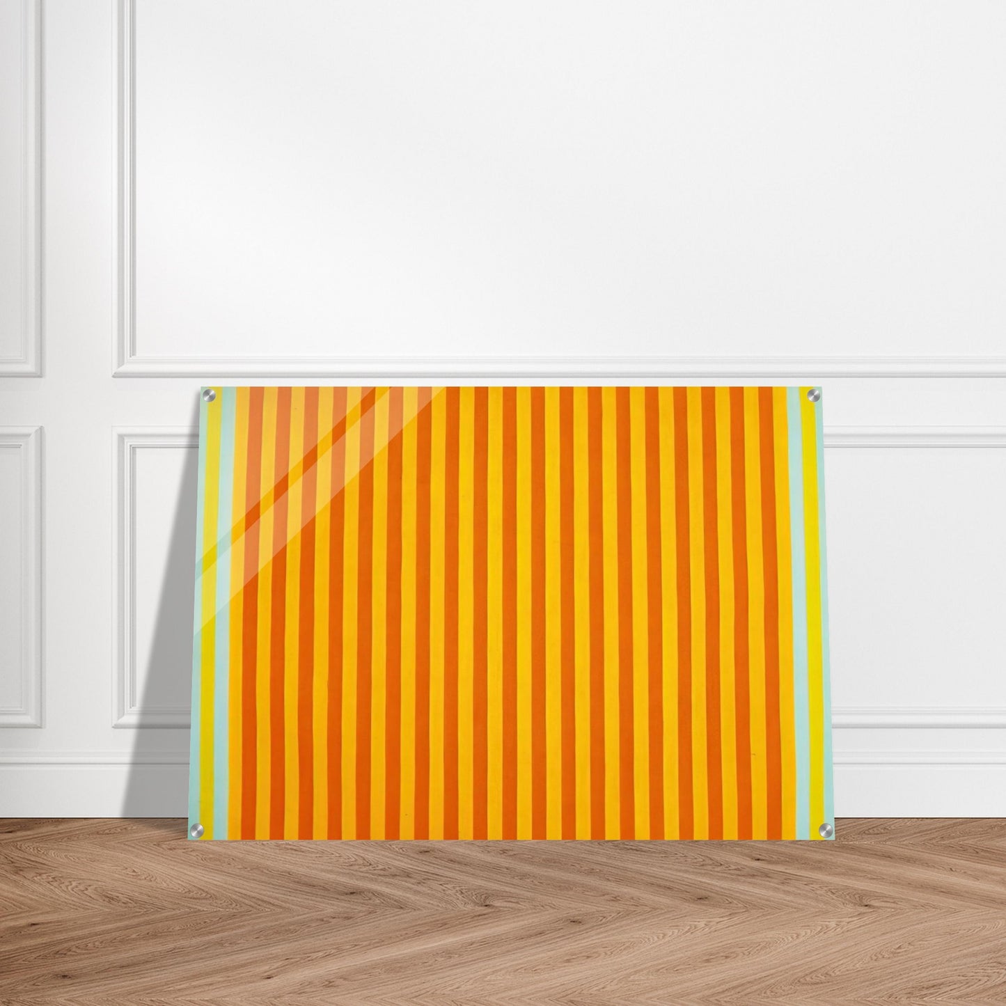 Sunball - 1960 - Gene Davis Acrylic Print - 70x100 cm / 28x40″ inches
