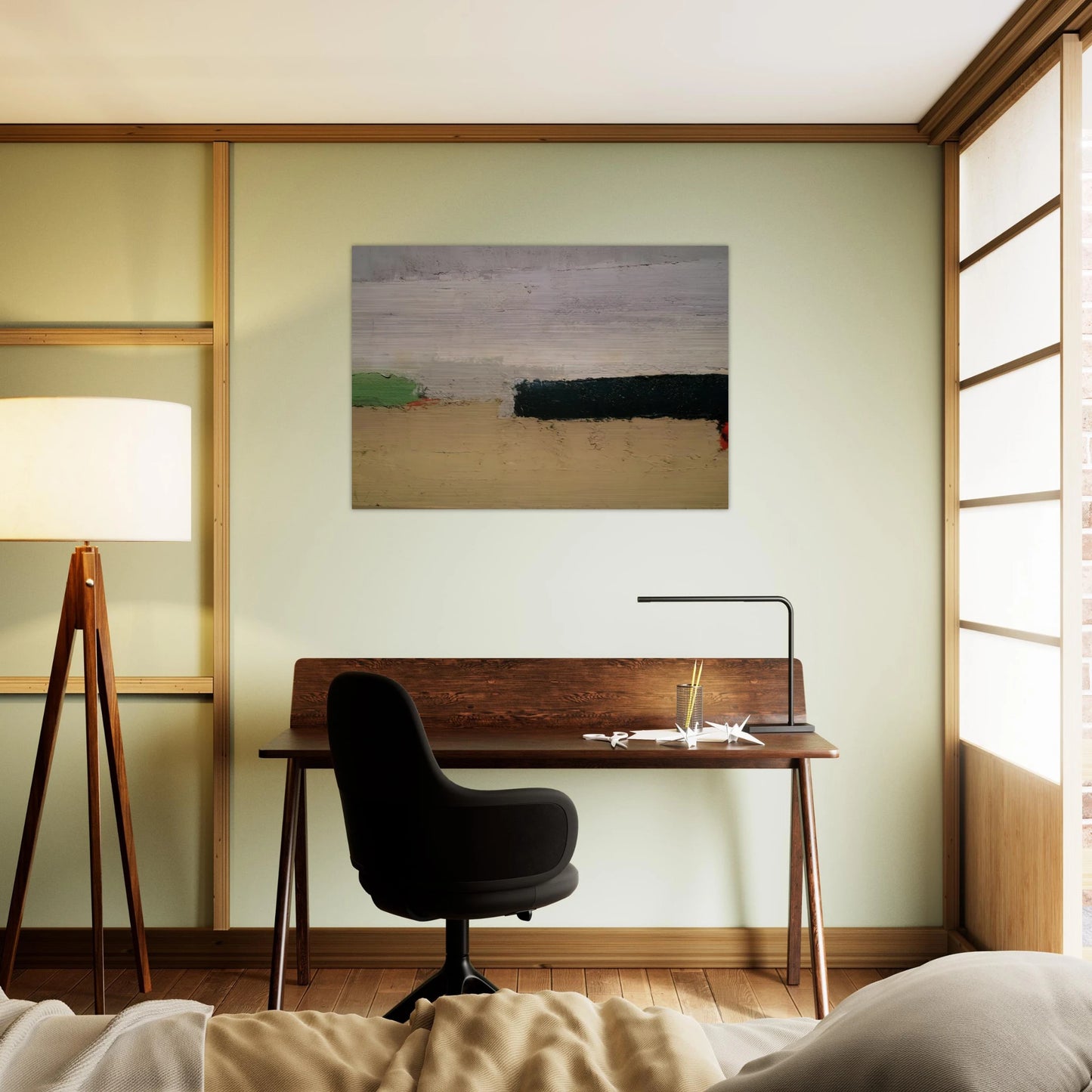 Paysage - 1952 - Nicolas de Stael Brushed Aluminum Print - 70x100 cm / 28x40 inches | Nicolas de Stael Aluminum Print | Nicolas de Stael Prints
