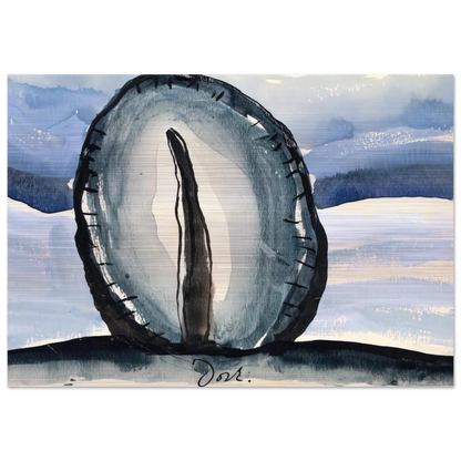 Tree - 1935 - Arthur Dove Brushed Aluminum Print - 70x100 cm / 28x40 inches | Arthur Dove Aluminum Print | Arthur Dove Prints
