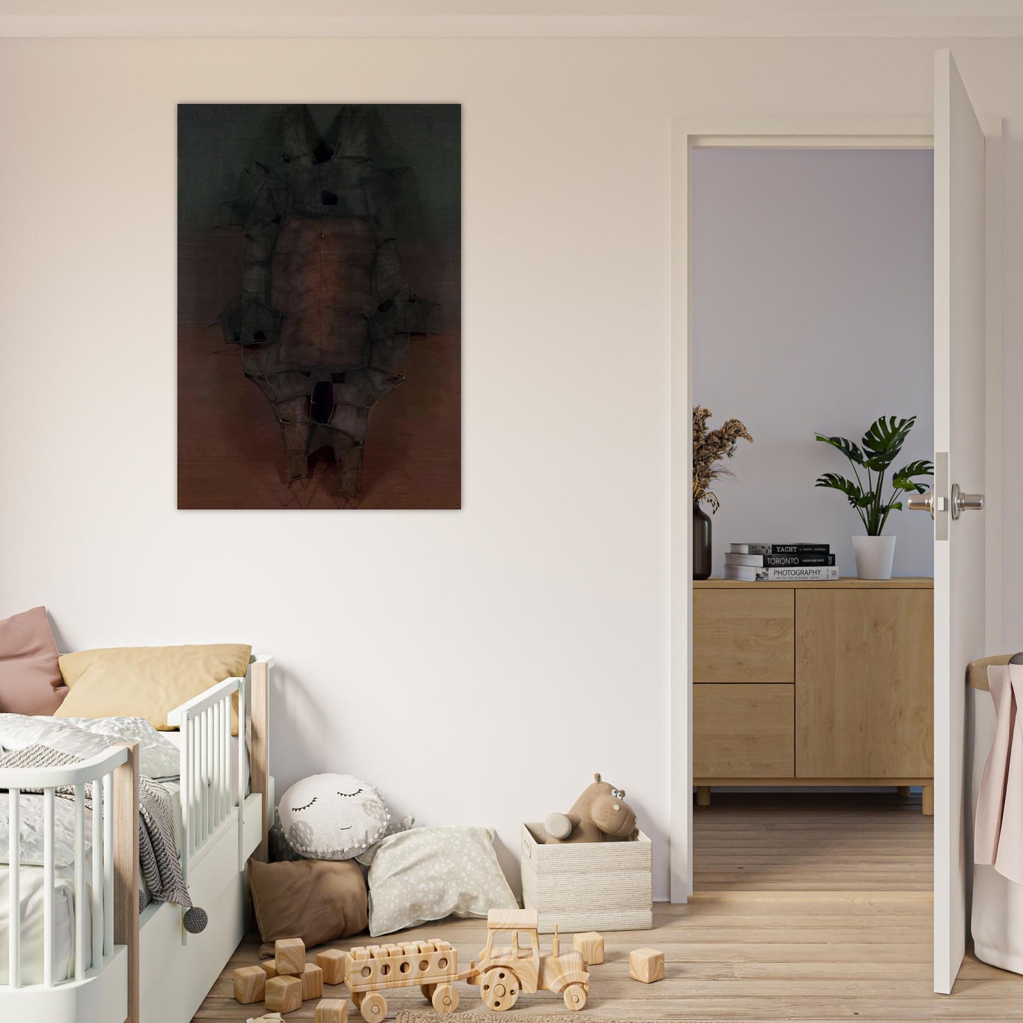Metamorfosis Espejo Roto - 1962 - Manuel Rivera Brushed Aluminum Print - 70x100 cm / 28x40 inches | Manuel Rivera Aluminum Print | Manuel Rivera Prints