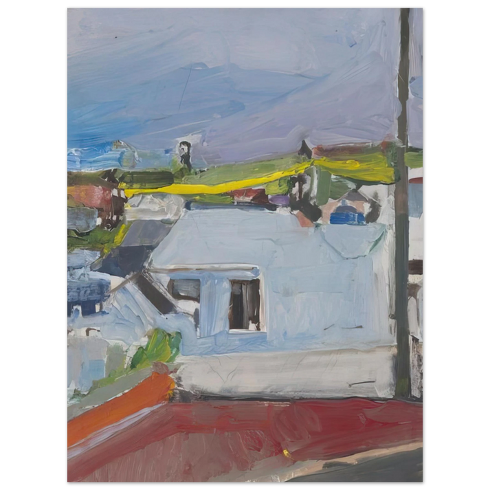 Richard Diebenkorn - Chabot Valley  75x100 cm / 30x40inches Fine Art Poster