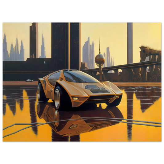 Syd Mead - Syd Mead  75x100 cm / 30x40inches Fine Art Poster