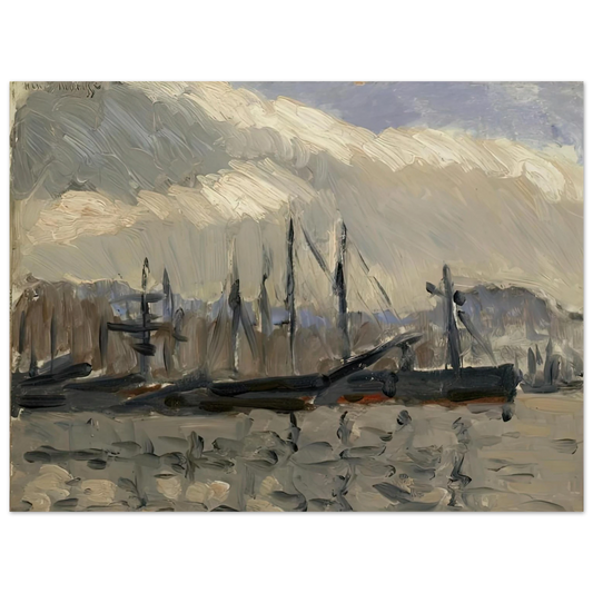 Henri Matisse - PORT DE CHERBOURG  75x100 cm / 30x40inches Fine Art Poster
