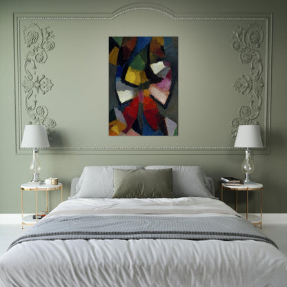 Synchromy No. 6 - 1914 - Morgan Russell Brushed Aluminum Print - 70x100 cm / 28x40 inches | Morgan Russell Aluminum Print | Morgan Russell Prints