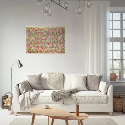 SCENT - Jasper Johns Brushed Aluminum Print - 70x100 cm / 28x40 inches | Jasper Johns Aluminum Print | Jasper Johns Prints