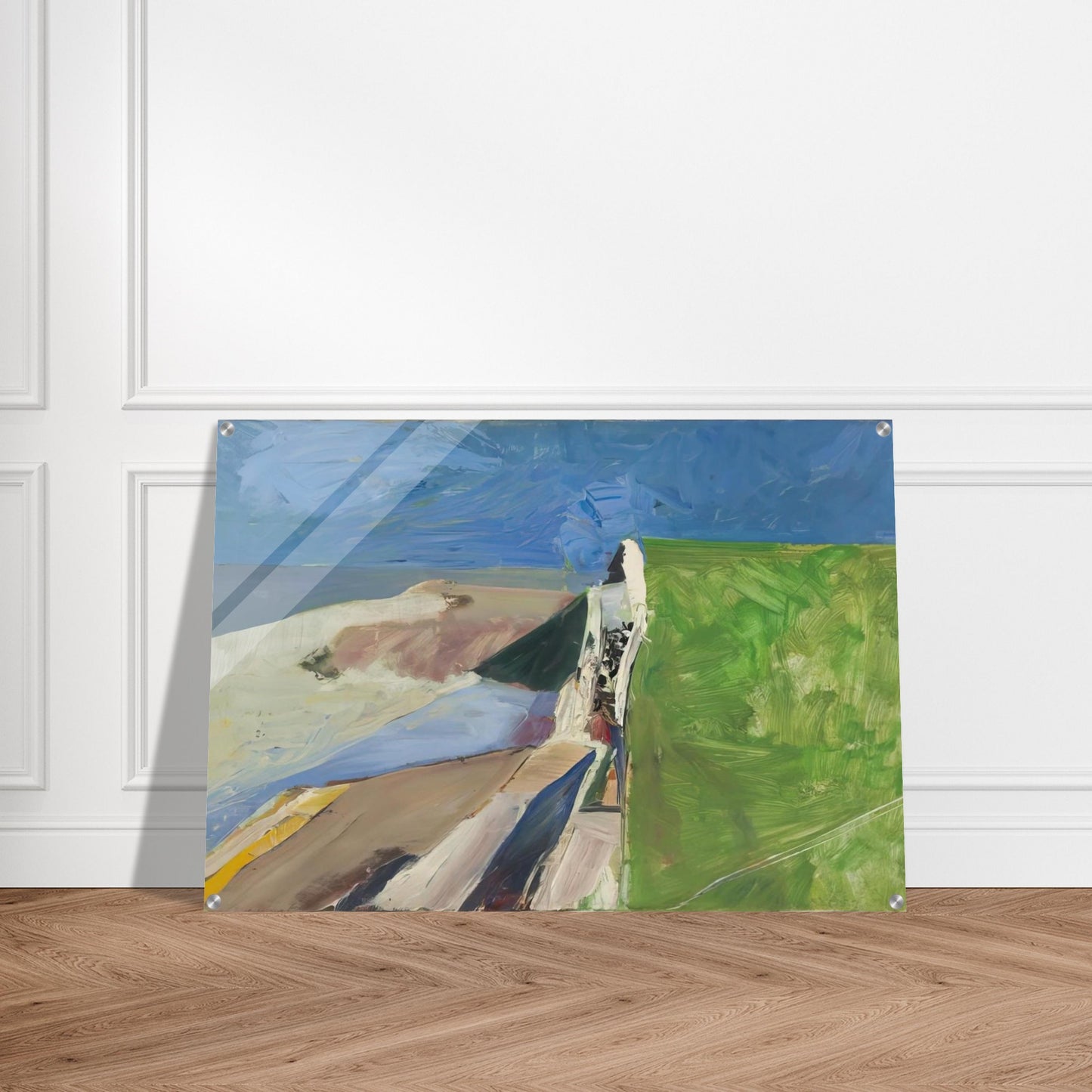 Seawall - Richard Diebenkorn Acrylic Print - 70x100 cm / 28x40″ inches