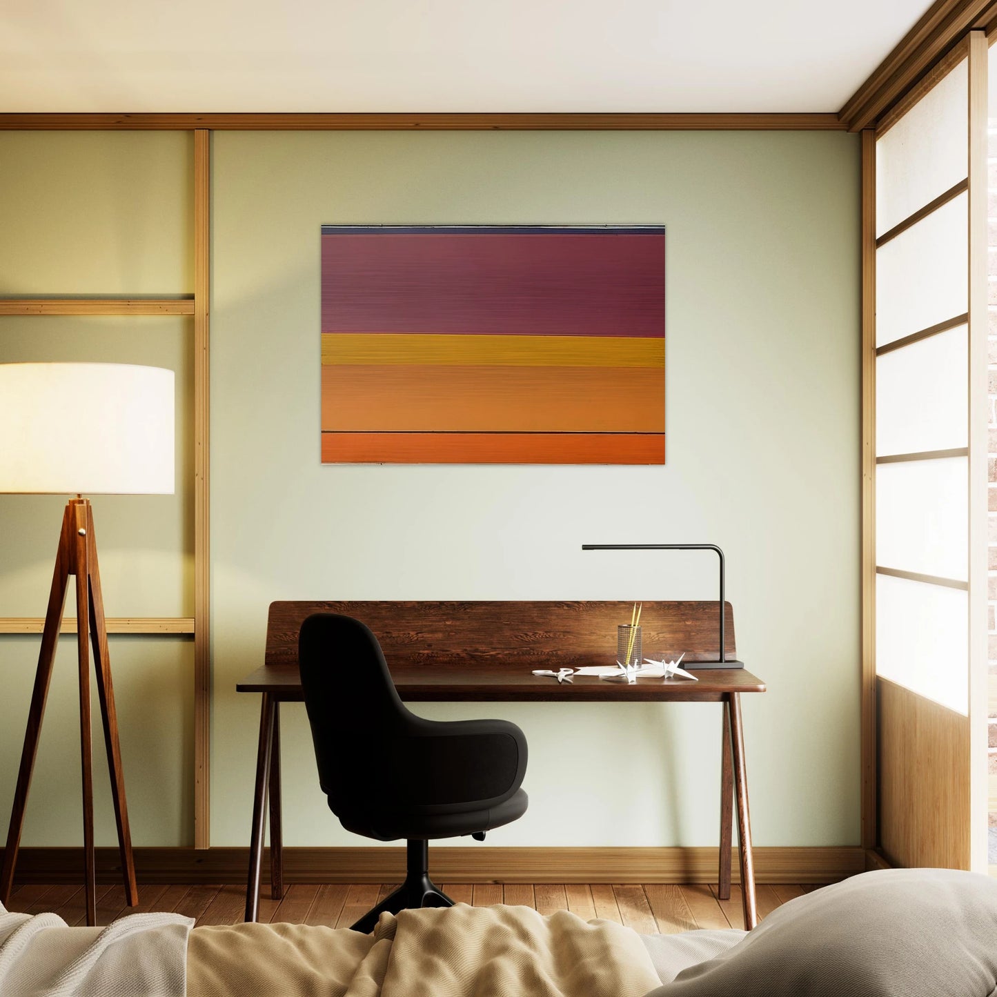 Untitled - 1964 - Larry Zox Brushed Aluminum Print - 70x100 cm / 28x40 inches | Larry Zox Aluminum Print | Larry Zox Prints