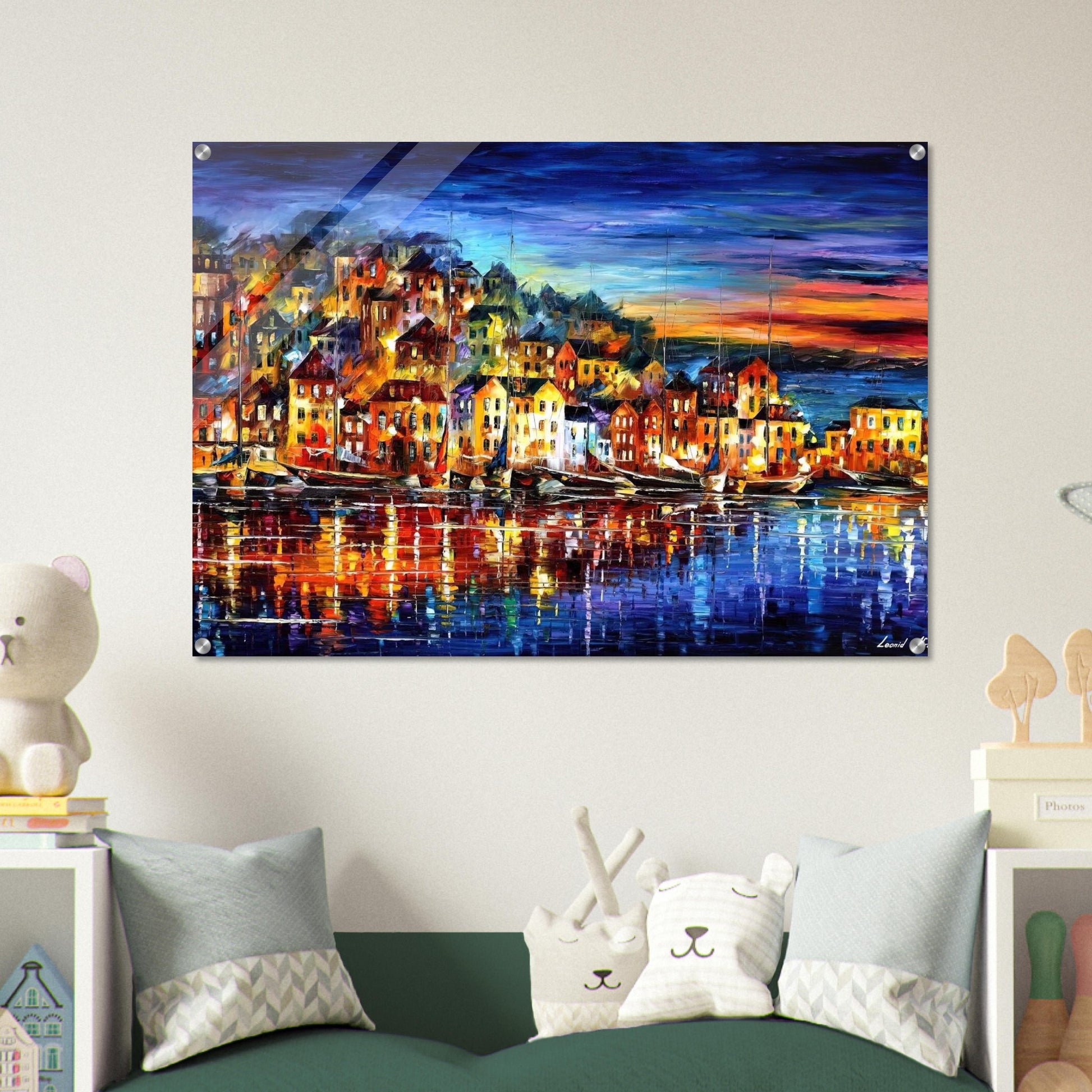 Leonid Afremov - Leonid Afremov Acrylic Print - 70x100 cm / 28x40″ inches