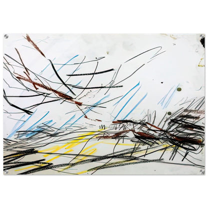 WORKING DRAWING FOR PRIMROSE HILL 1 - Frank Auerbach Acrylic Print - 70x100 cm / 28x40″ inches