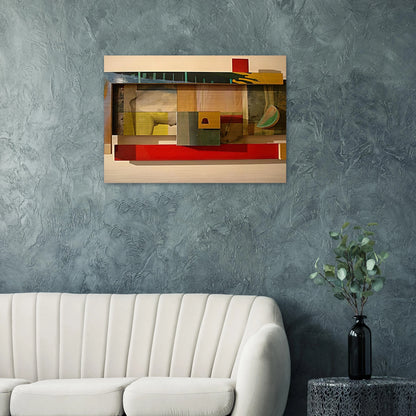 Horse - Sam Gilliam Brushed Aluminum Print - 70x100 cm / 28x40 inches | Sam Gilliam Aluminum Print | Sam Gilliam Prints