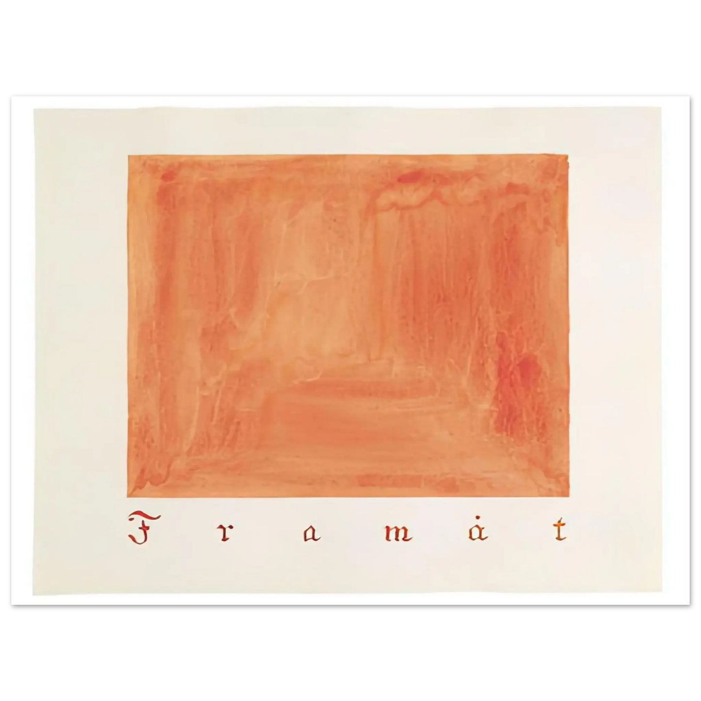Hilma af Klint - FORWARDS PARCIFAL SERIES GROUP 2 SECTION 4 THE CONVOLUTE OF THE PHYSICAL PLANE 1916 Wall art - 20x25 cm / 8x10 Inches - Premium Wooden Framed Poster With Fine Art Paper - Wood frame