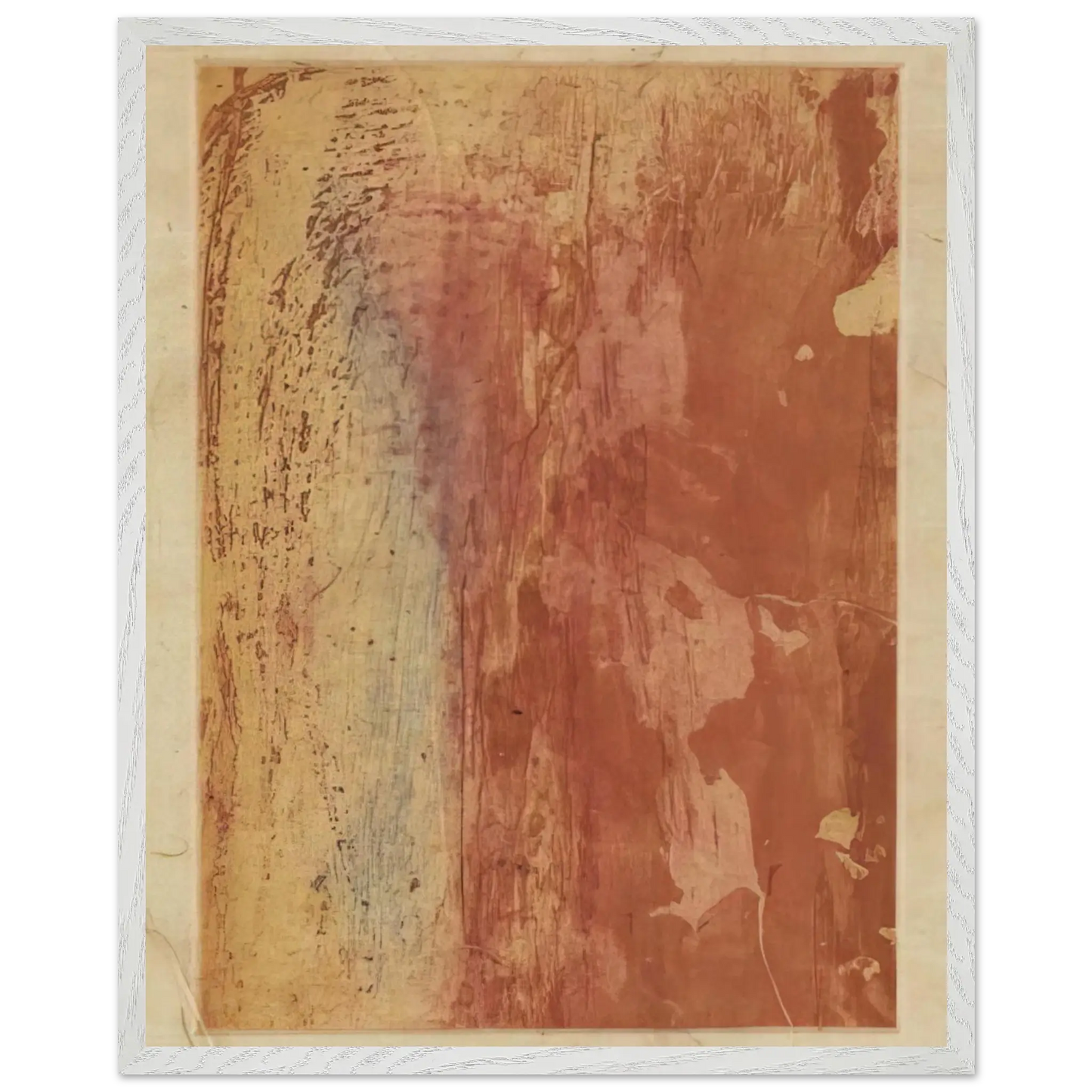 Helen Frankenthaler - Ganymede - 1978 Wall art - A3 (29.7 x 42  cm) - Premium Wooden Framed Poster With Fine Art Paper - White frame