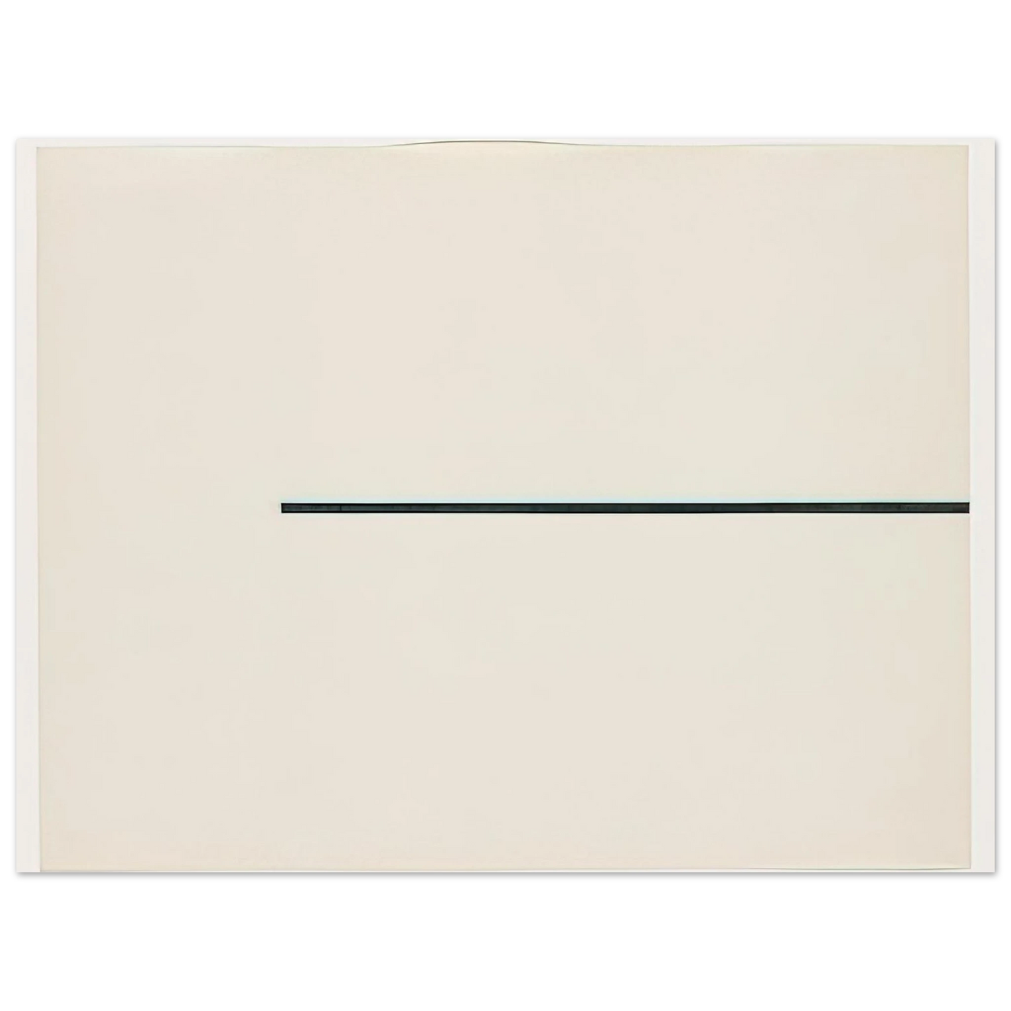 Ellsworth Kelly - Horizontal Line  75x100 cm / 30x40inches Fine Art Poster