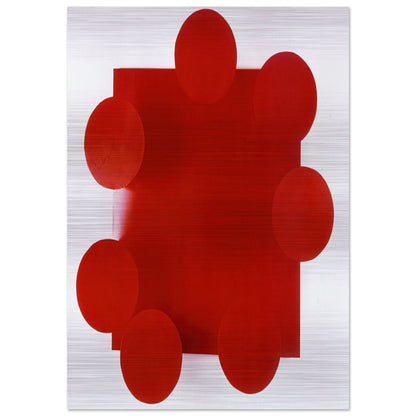 Amazonino #1 - 1989 - Lygia Pape Brushed Aluminum Print - 70x100 cm / 28x40 inches | Lygia Pape Aluminum Print | Lygia Pape Prints