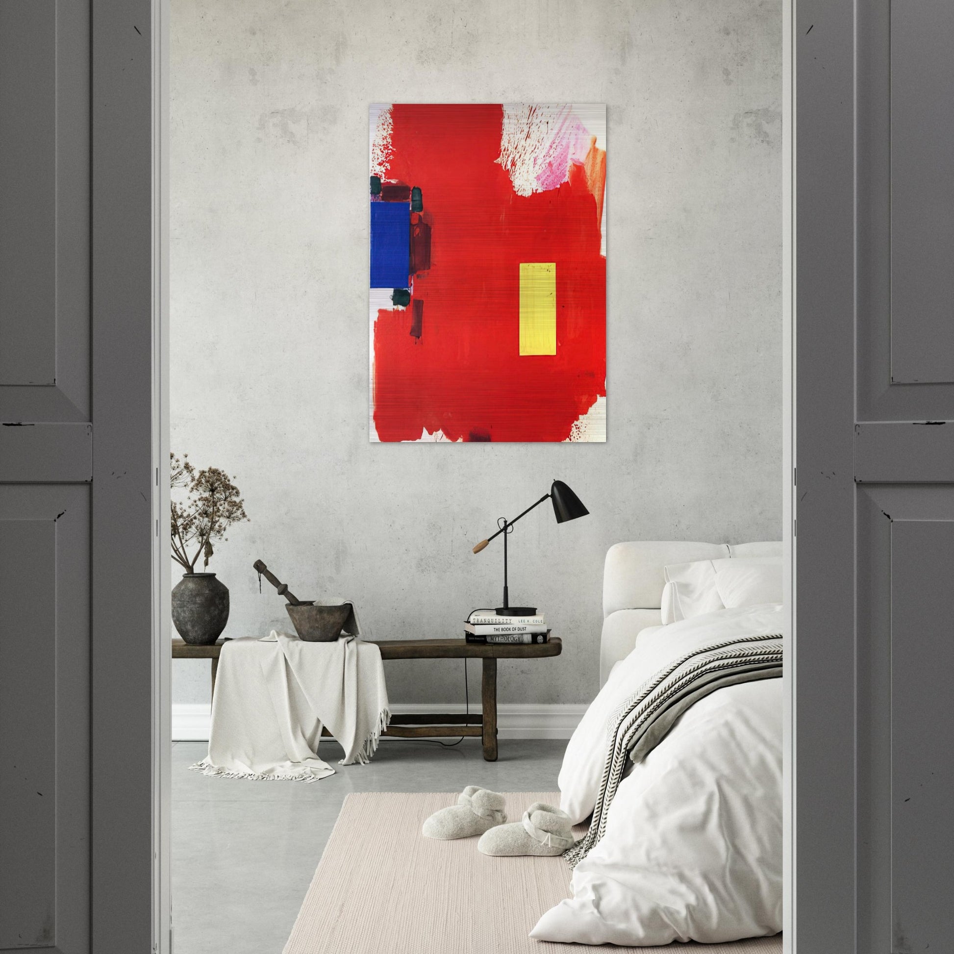 Magnum Opus - Hans Hofmann Brushed Aluminum Print - 70x100 cm / 28x40 inches | Hans Hofmann Aluminum Print | Hans Hofmann Prints