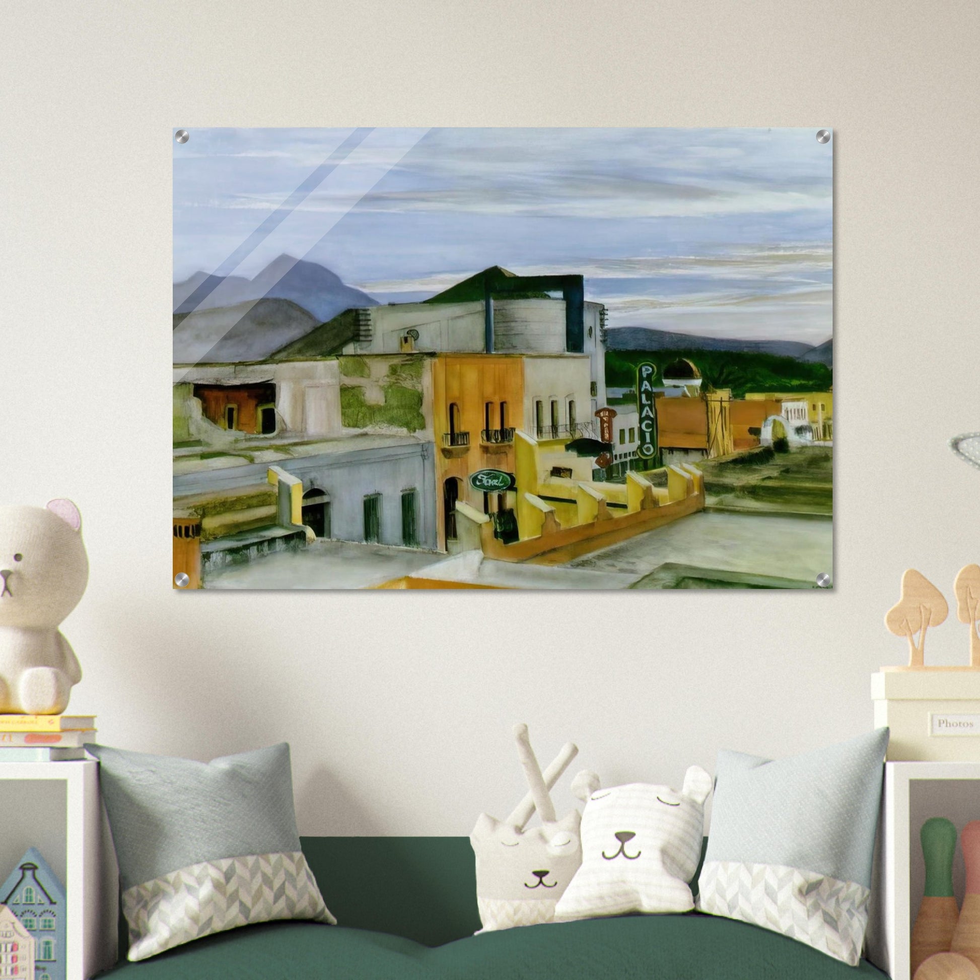 El Palacio - Edward Hopper Acrylic Print - 70x100 cm / 28x40″ inches