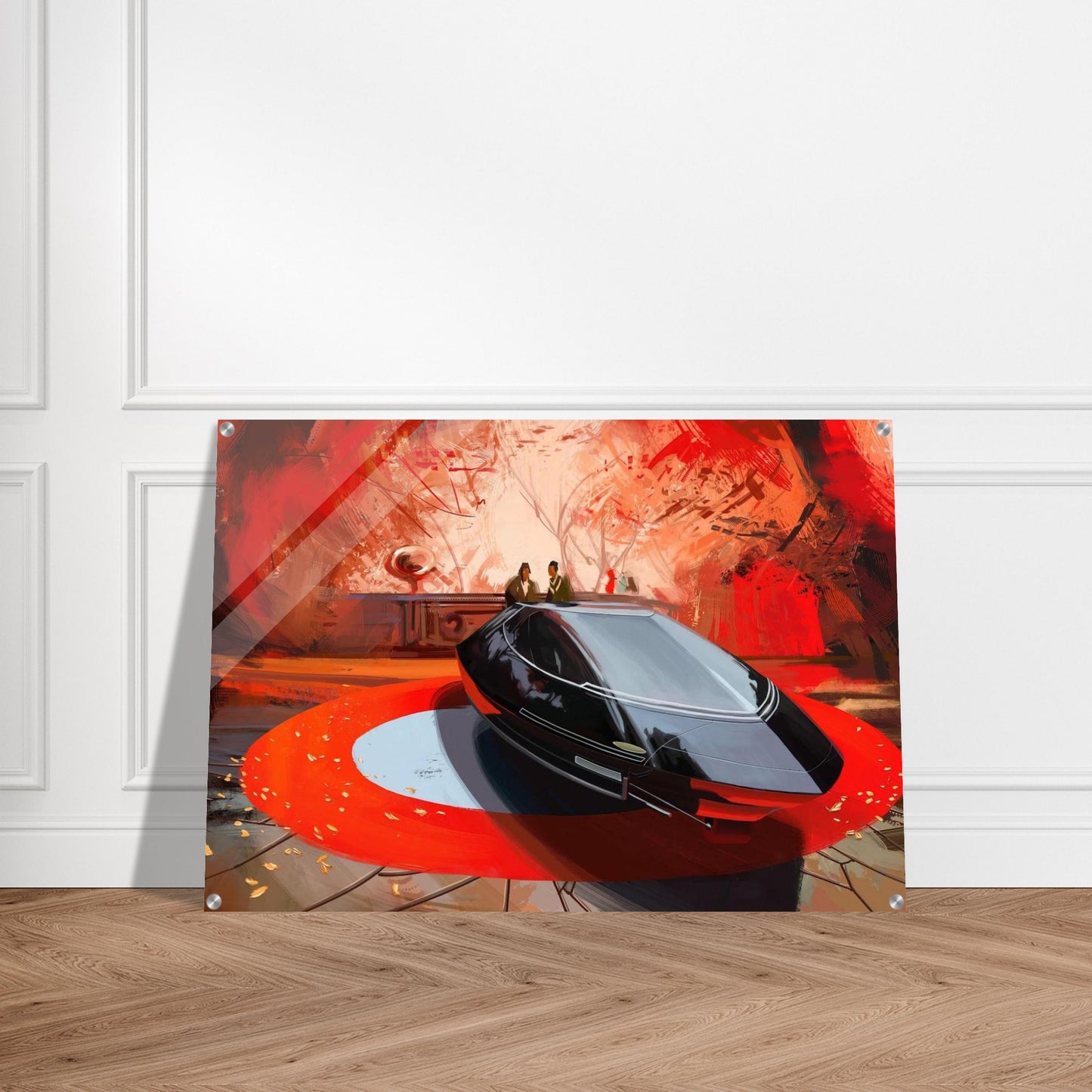 Syd Mead - Syd Mead Acrylic Print - 70x100 cm / 28x40″ inches | Syd Mead Wall Art | Syd Mead Prints