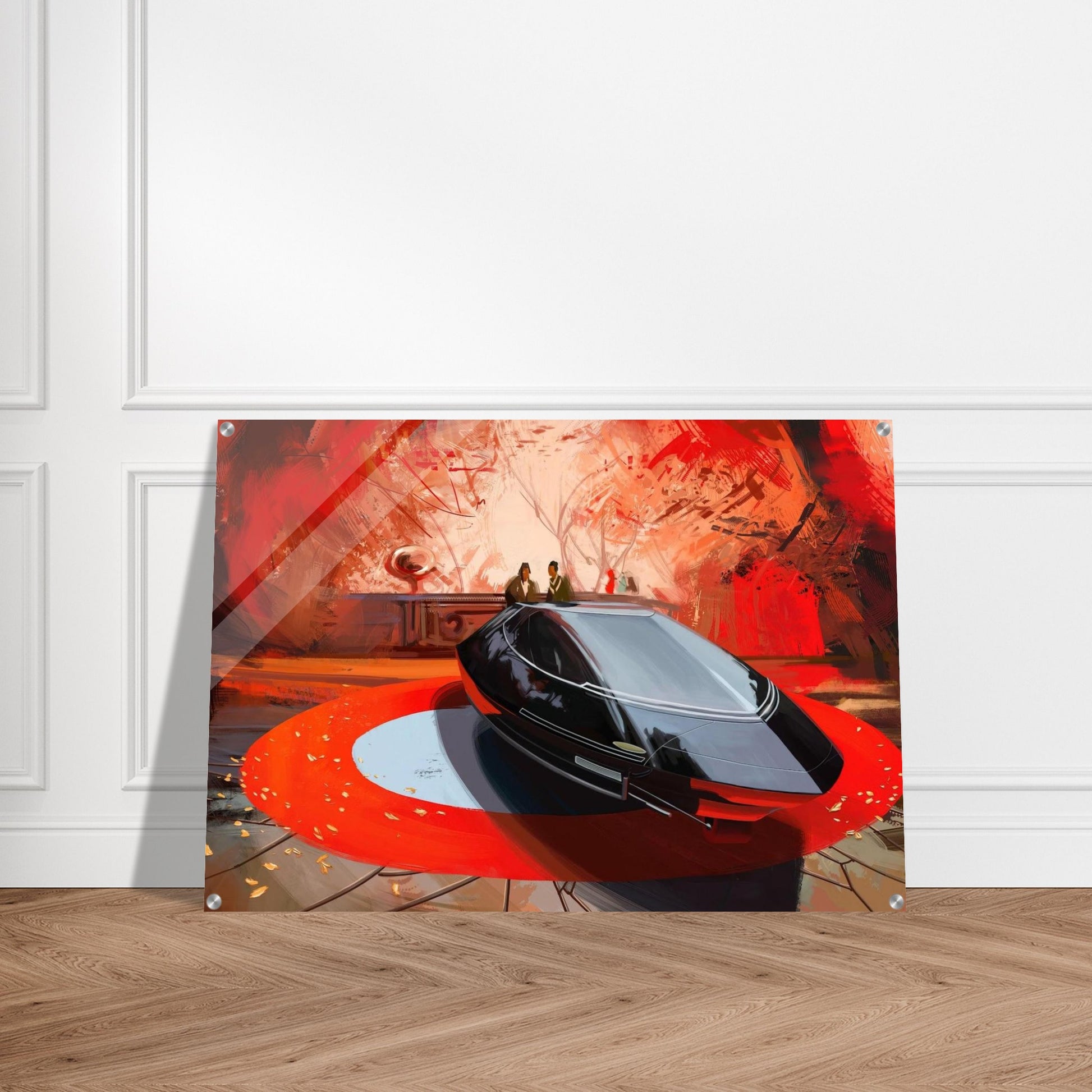 Syd Mead - Syd Mead Acrylic Print - 70x100 cm / 28x40″ inches | Syd Mead Wall Art | Syd Mead Prints