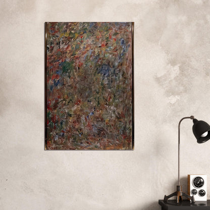 ABSTRACTION 1963 - Milton Resnick Brushed Aluminum Print - 70x100 cm / 28x40 inches | Milton Resnick Aluminum Print | Milton Resnick Prints