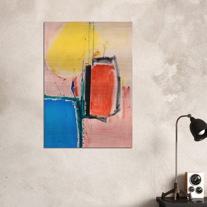 Composition No. 1 - Hans Hofmann Brushed Aluminum Print - 70x100 cm / 28x40 inches | Hans Hofmann Aluminum Print | Hans Hofmann Prints