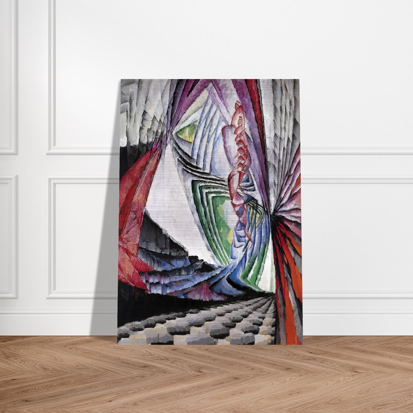 Positioning of Mobile Graphic Elements - Frantisek Kupka Brushed Aluminum Print - 70x100 cm / 28x40 inches | Frantisek Kupka Aluminum Print | Frantisek Kupka Prints