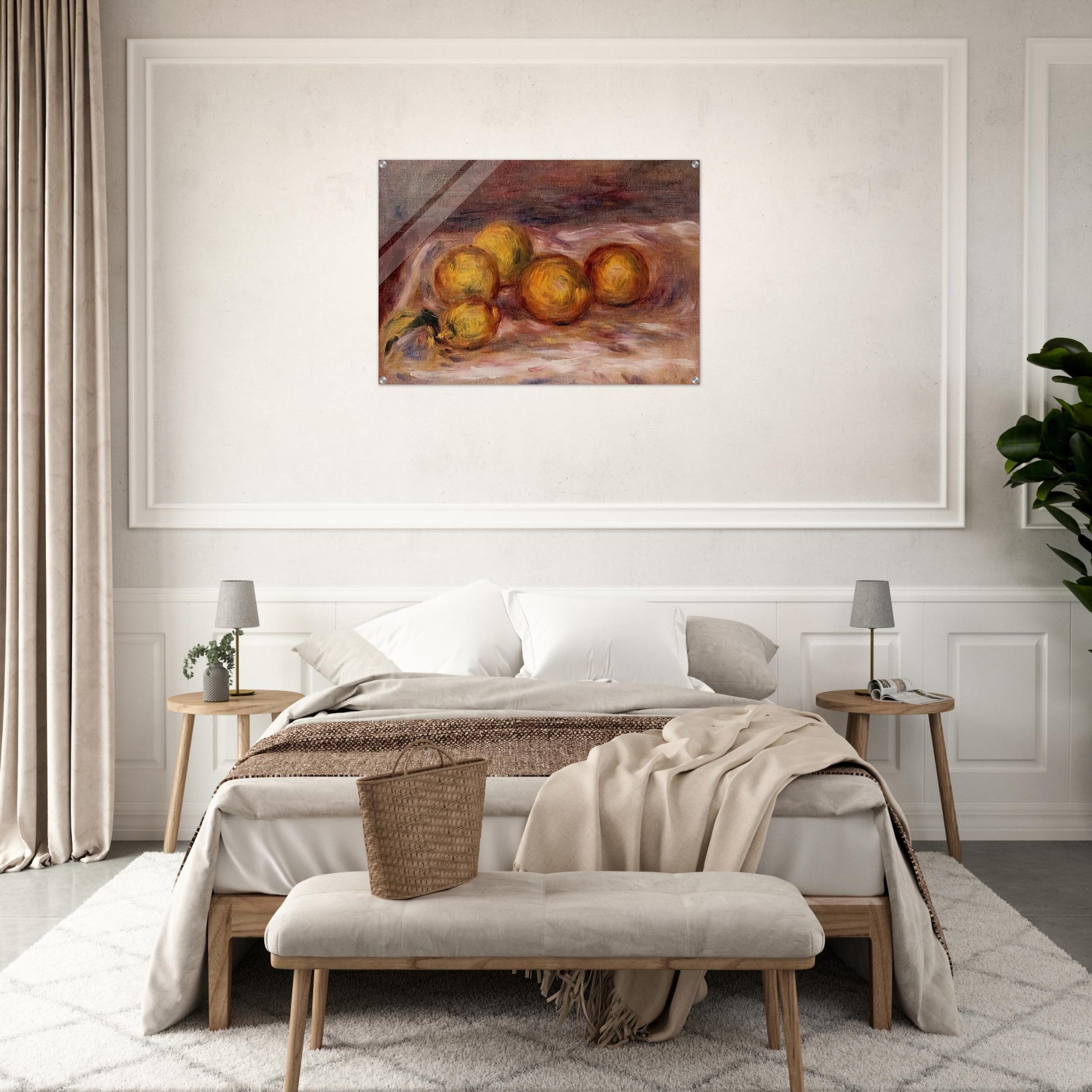 Lemons - Pierre-Auguste Renoir Acrylic Print - 70x100 cm / 28x40″ inches