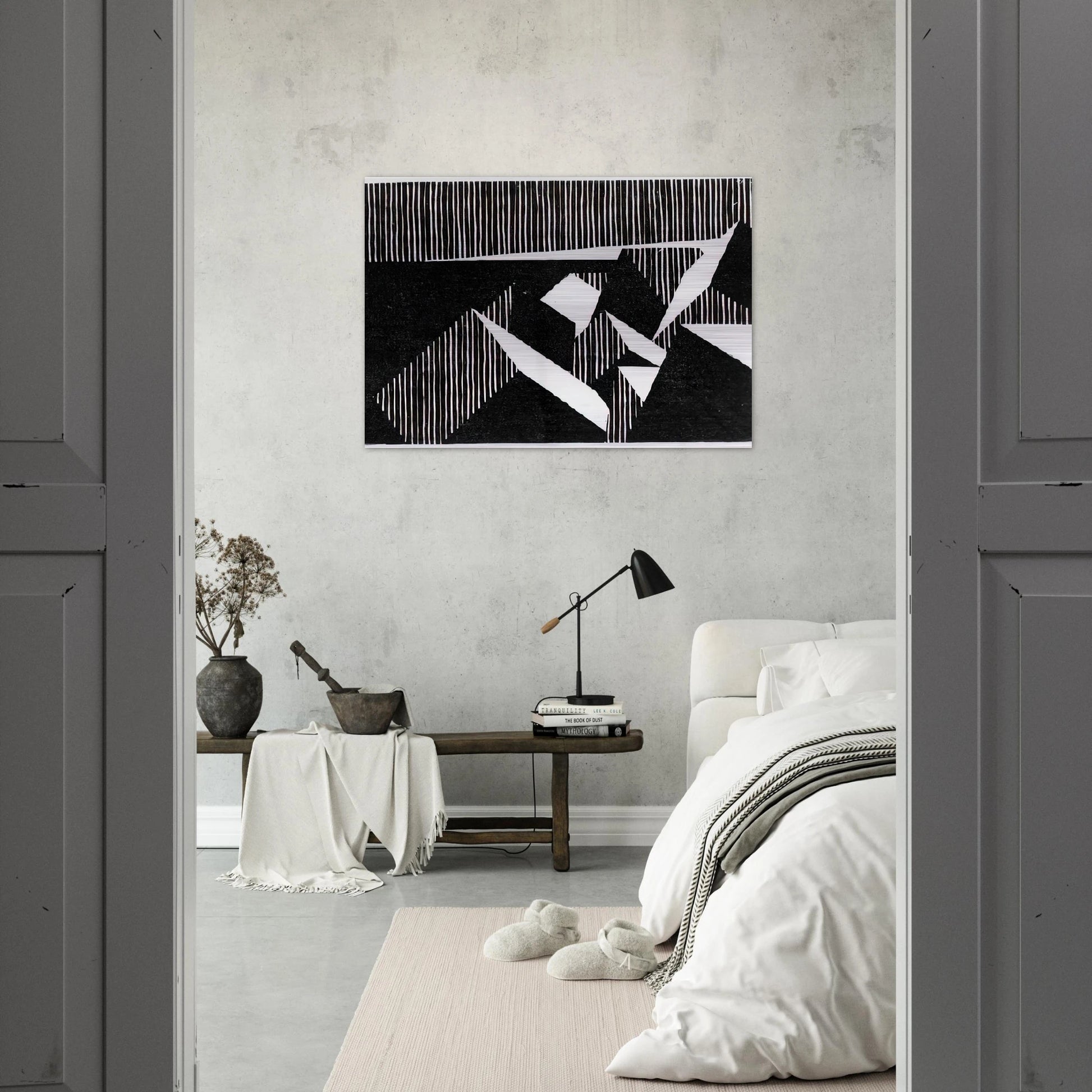 ESCHER (8) - MC Escher Brushed Aluminum Print - 70x100 cm / 28x40 inches | MC Escher Aluminum Print | MC Escher Prints