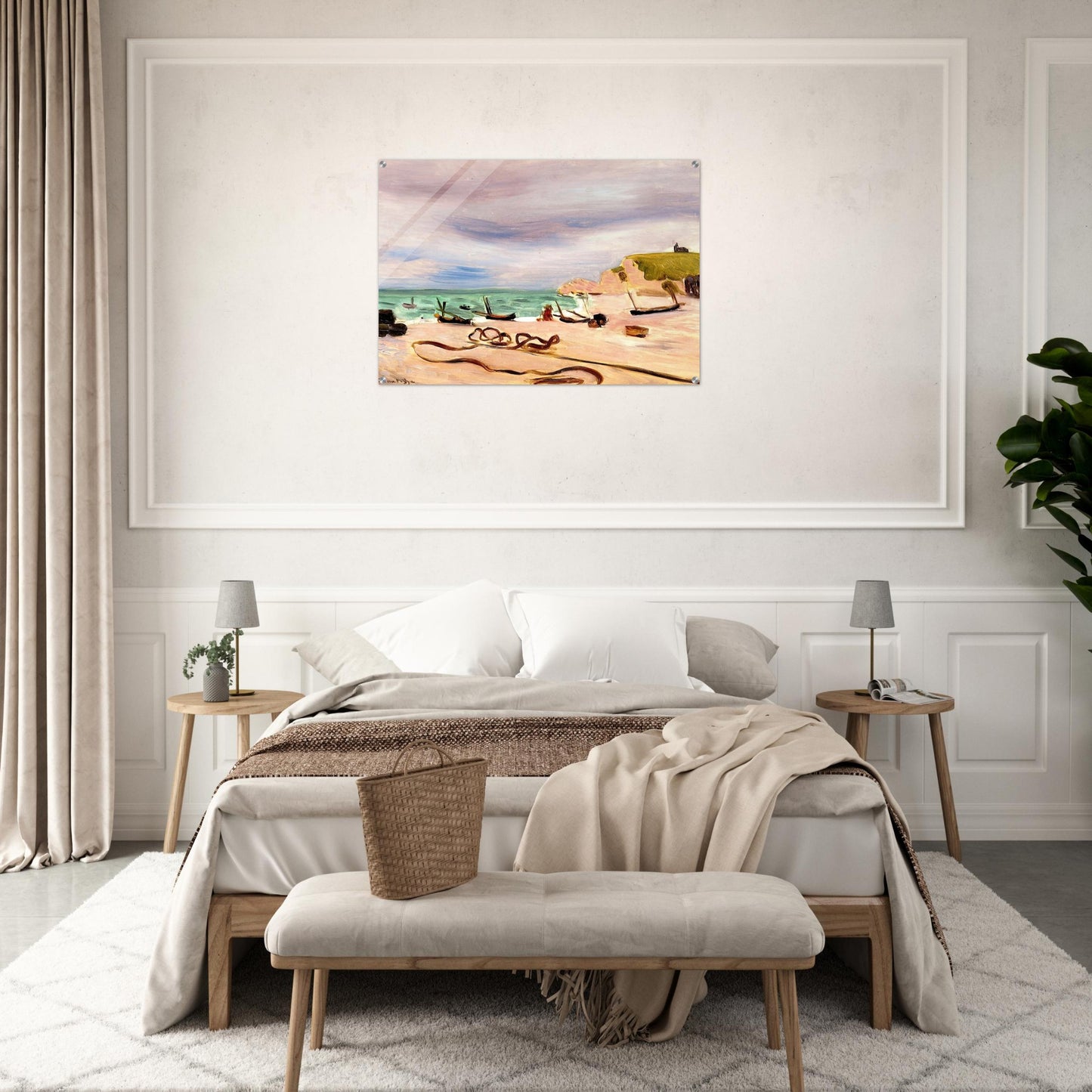 ROPES ON THE BEACH AT ETRETAT 1920 - Henri Matisse Acrylic Print - 70x100 cm / 28x40″ inches