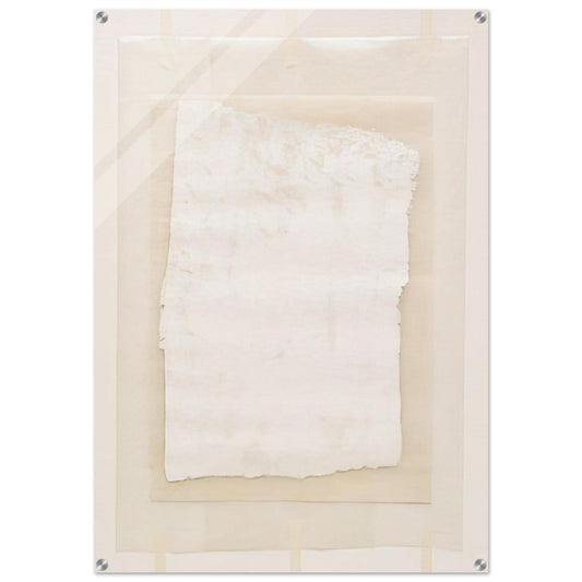 Surface Veil - Robert Ryman Acrylic Print - 70x100 cm / 28x40″ inches | Robert Ryman Wall Art | Robert Ryman Prints