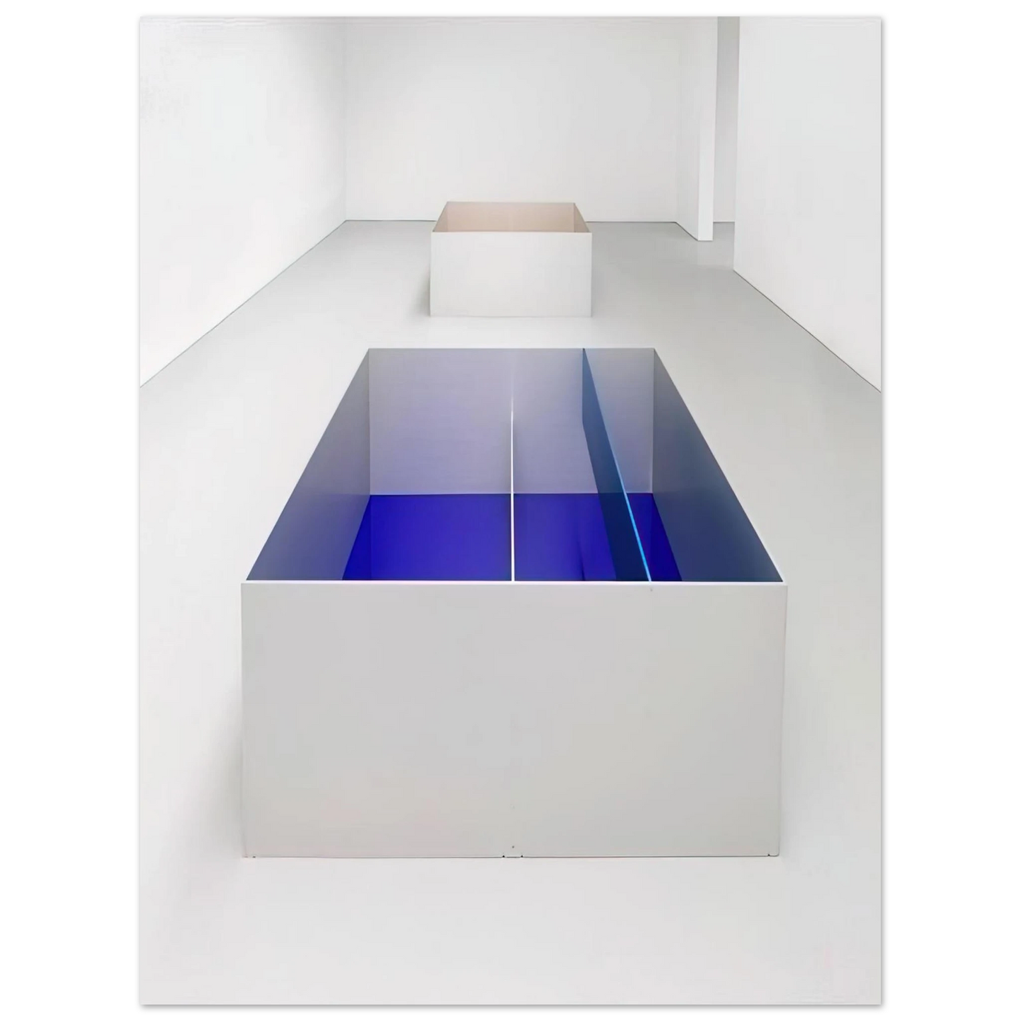 Donald Judd - Untitled 89-6 Menziken - 1989  75x100 cm / 30x40inches Fine Art Poster