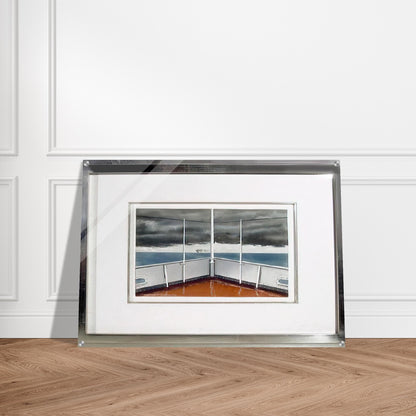 On the Great Lakes - 1953 - Clarence Holbrook Carter Acrylic Print - 70x100 cm / 28x40″ inches | Clarence Holbrook Carter Wall Art | Clarence Holbrook Carter Prints