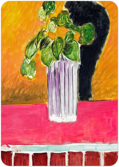 IVY BRANCH 1941 By Henri Matisse Pack of 10 Post Cards | Henri Matisse Post Cards | A6 (10.5 x 14.8 cm) - 4.1 x 5.8 inches