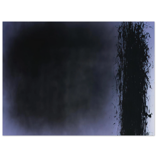 Hans Hartung - Untitled T1980-K5 - 1980  75x100 cm / 30x40inches Fine Art Poster