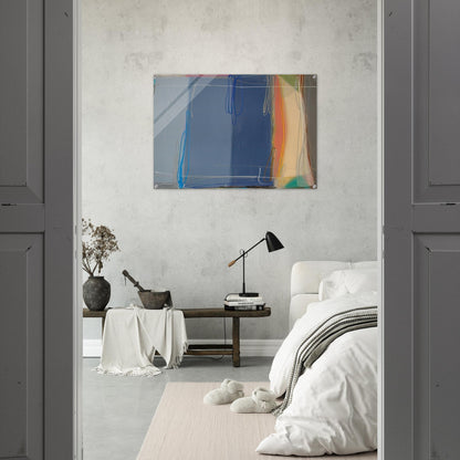 Yours and Mine - 1993 - Larry Zox Acrylic Print - 70x100 cm / 28x40″ inches