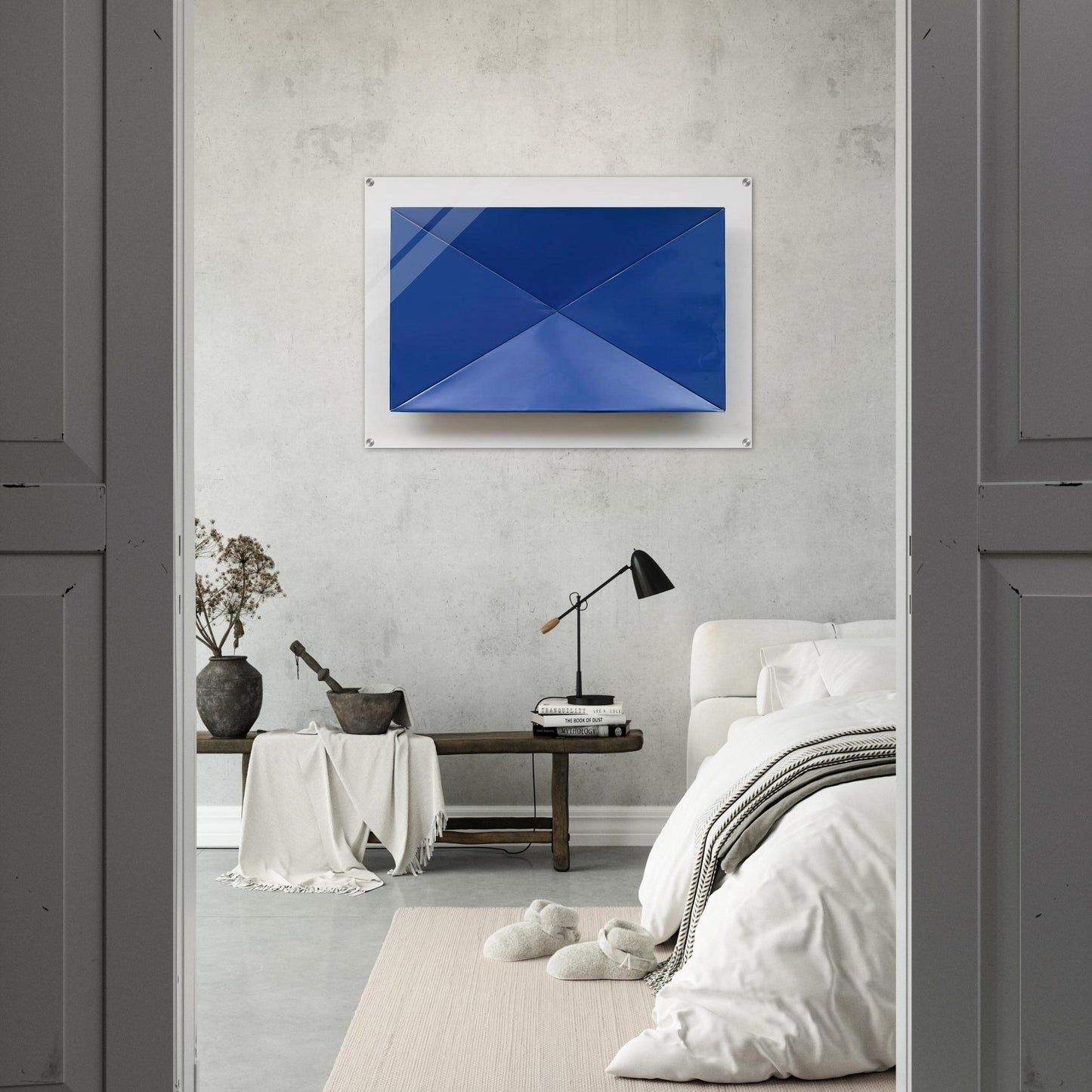 Fold - 1965 - Charlotte Posenenske Acrylic Print - 70x100 cm / 28x40″ inches