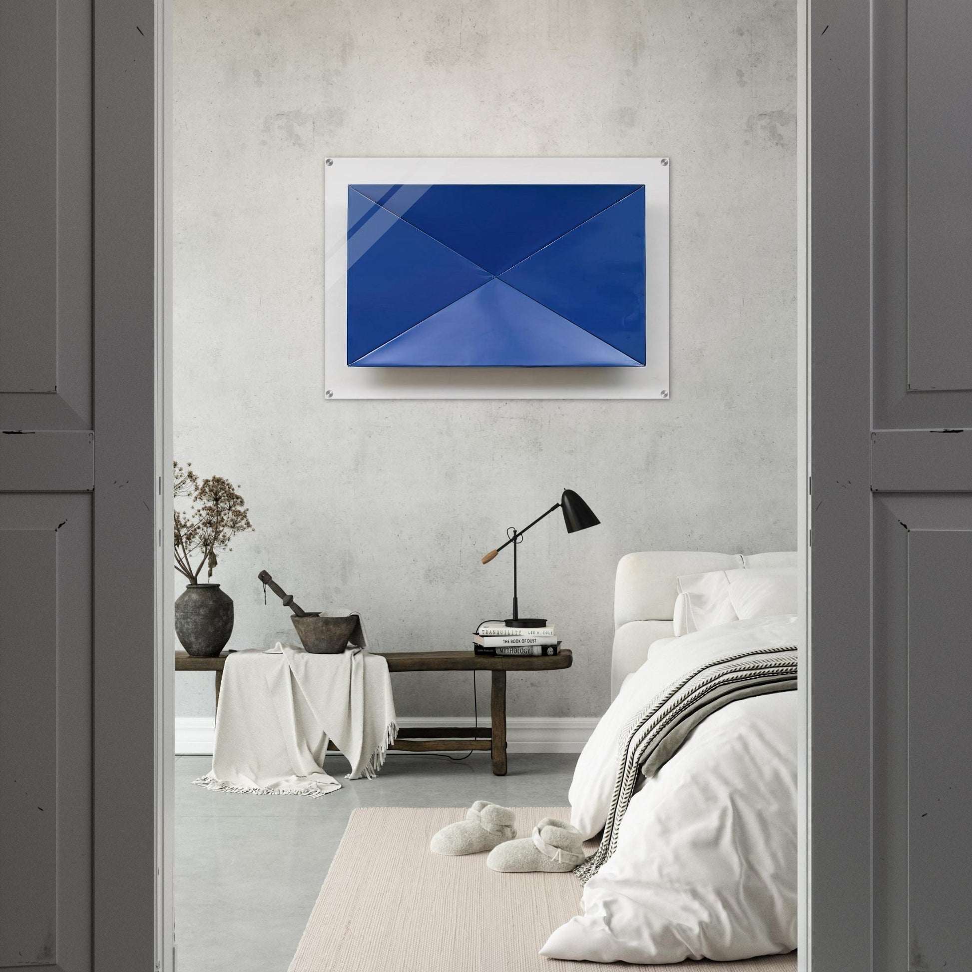 Fold - 1965 - Charlotte Posenenske Acrylic Print - 70x100 cm / 28x40″ inches