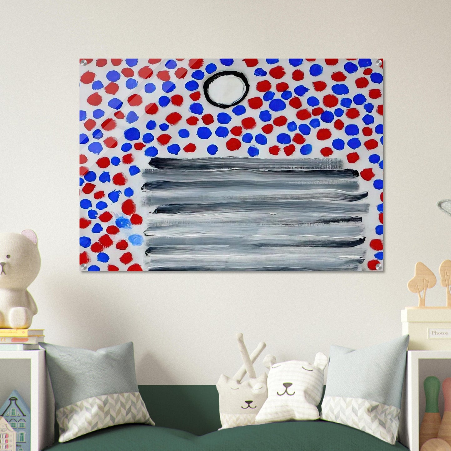 Spots - 1967 - Forrest Bess Acrylic Print - 70x100 cm / 28x40″ inches