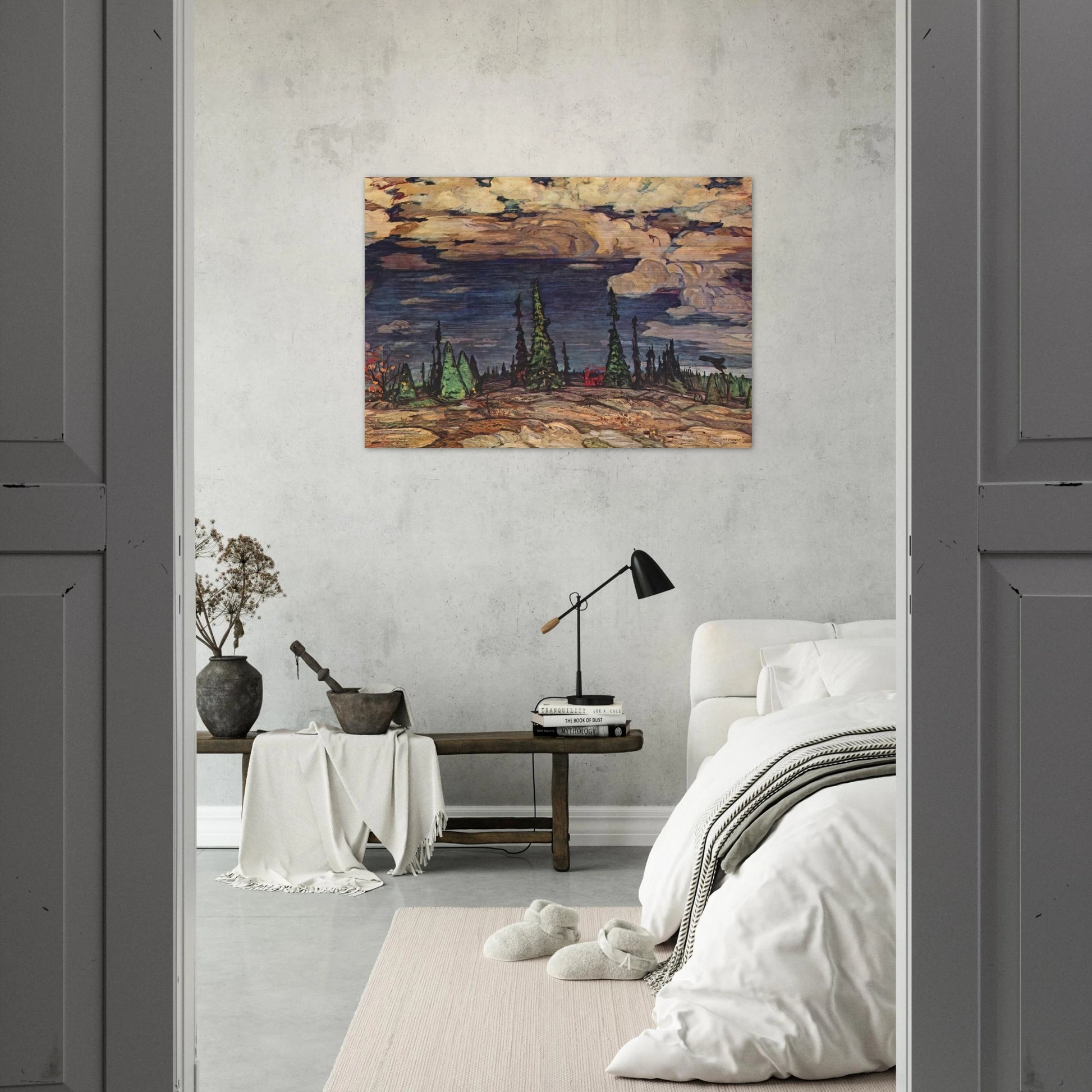 Terre Sauvage - 1913 - A.Y. Jackson Brushed Aluminum Print - 70x100 cm / 28x40 inches | A.Y. Jackson Aluminum Print | A.Y. Jackson Prints