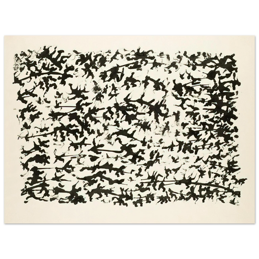 Henri Michaux - UNTITLED 7  75x100 cm / 30x40inches Fine Art Poster