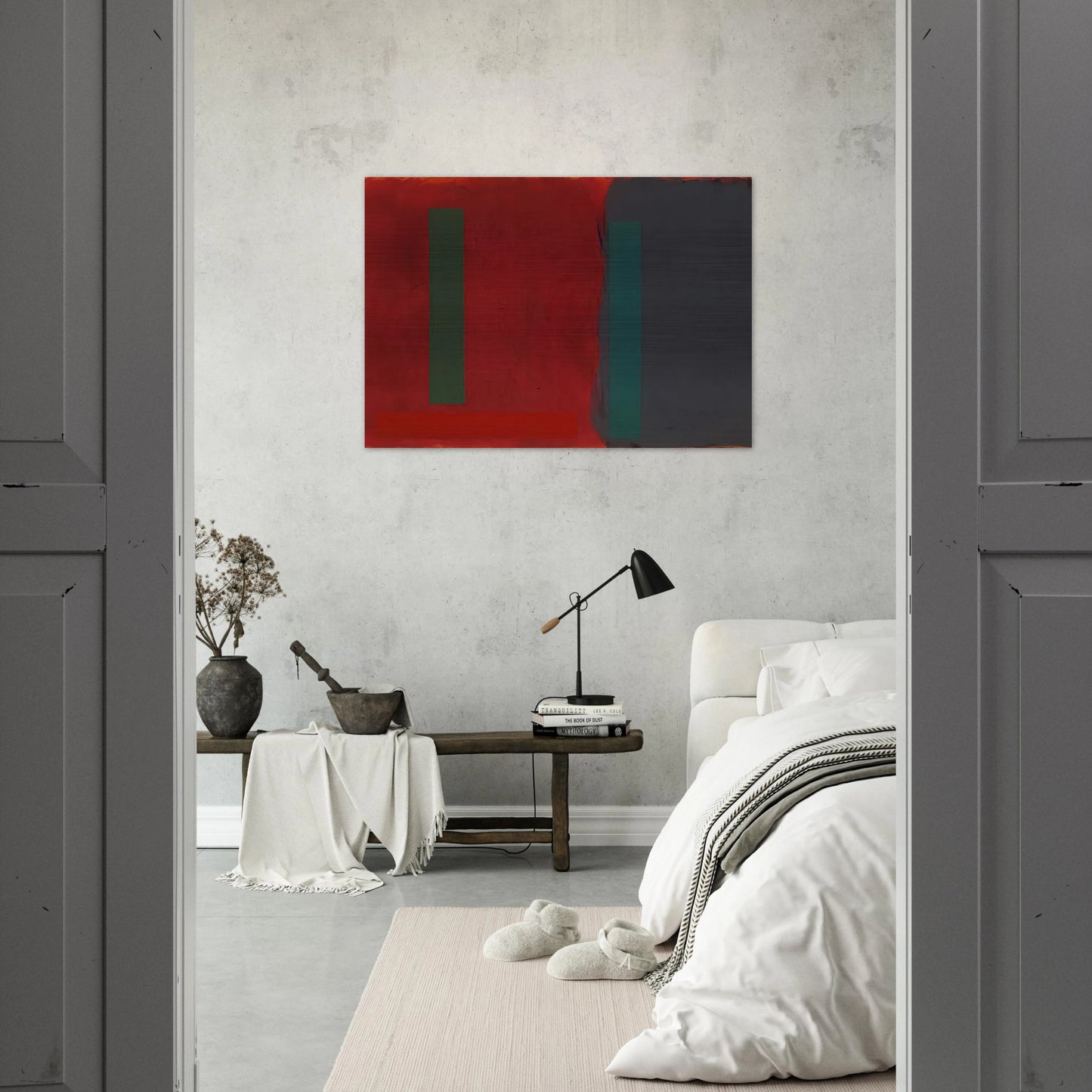 Paris Green - 1990 - Doug Ohlson Brushed Aluminum Print - 70x100 cm / 28x40 inches | Doug Ohlson Aluminum Print | Doug Ohlson Prints