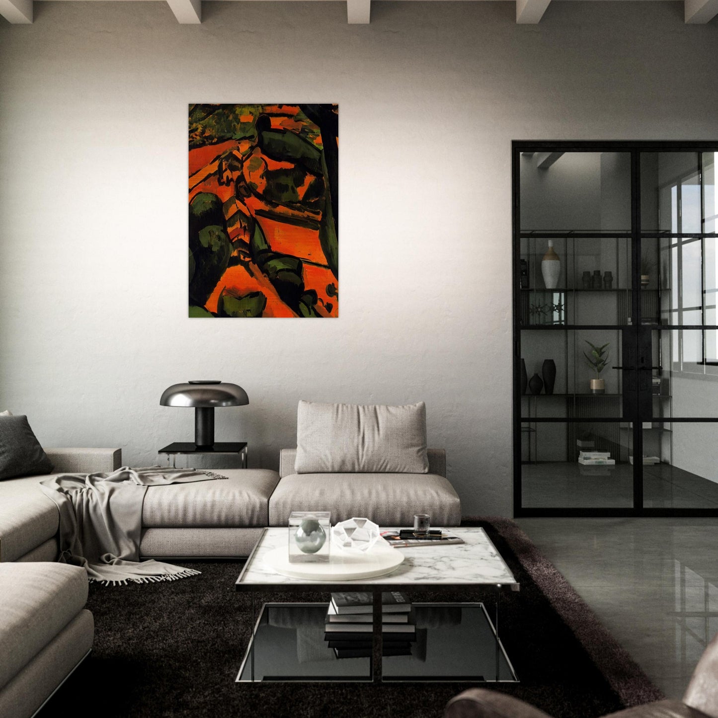 UNTITLED - Andre Derain Brushed Aluminum Print - 70x100 cm / 28x40 inches | Andre Derain Aluminum Print | Andre Derain Prints